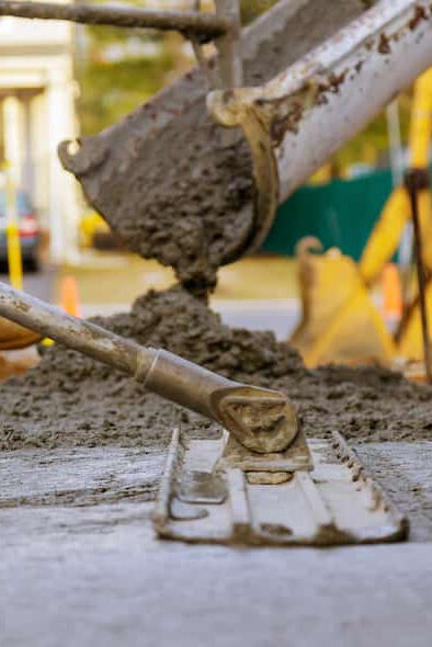 Pouring Concrete Foundation in Northeast Michigan